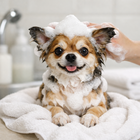 Banho para Cães Pequenos