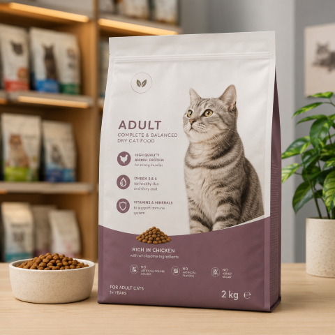 Ração Premium para Gatos Adultos