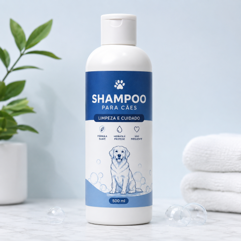 Shampoo Suave para Cães